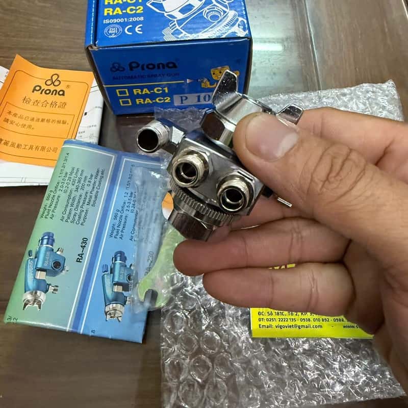 Đường vào hơi súng sơn RA-C2