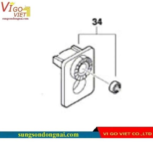 Giá đỡ vòng bi 1619PA0685