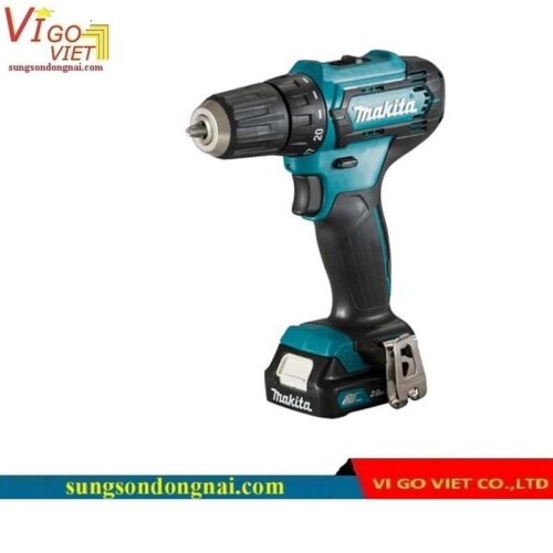 Máy Khoan Búa Và Vặn Vít Dùng Pin Makita HP333DNX10 12V MAX