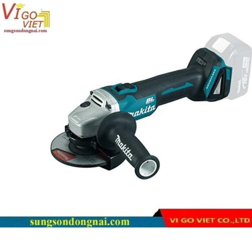 Máy Mài Góc Dùng Pin Makita DGA519RTJ (125mm/Công Tắc Bóp/X-LOCK/BL)(18V)