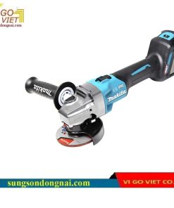 Máy Mài Góc Dùng Pin Makita GA021GM201 (100MM/Công Tắc Trượt/AWS/BL)(40V MAX)