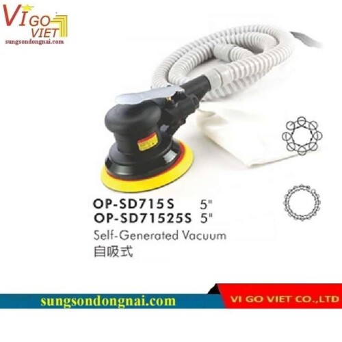 Máy chà nhám hơi 125mm Onpin OP-SD715S