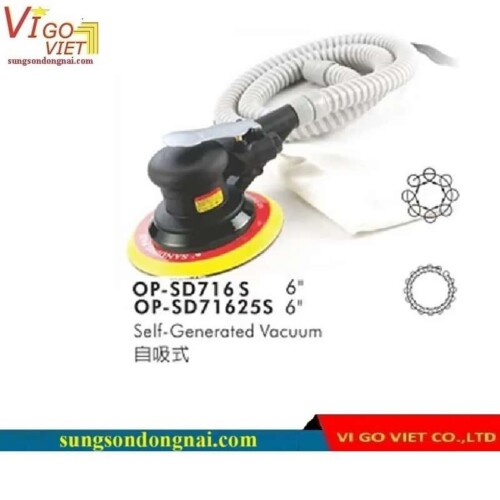 Máy chà nhám hơi 150mm Onpin OP-SD716S