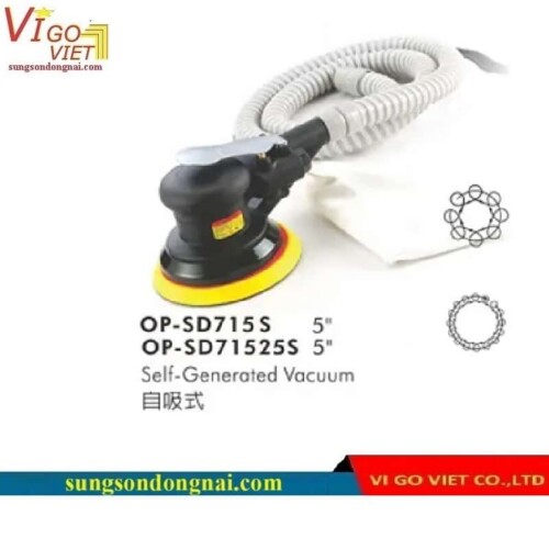 Máy chà nhám tròn khí nén Onpin OP-SD715S, OP-SD71525S