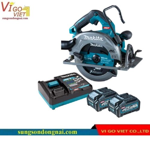 Máy cưa đĩa dùng Pin 40V Max Makita HS003GM201