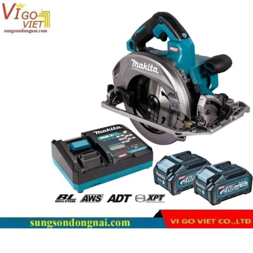 Máy cưa đĩa dùng Pin 40V Max Makita HS004GM201