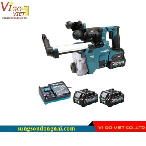 Máy khoan bê tông dùng pin 40V Makita HR010GD201