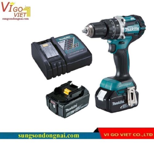 Máy khoan búa chạy pin Makita DHP484RTE (18V)