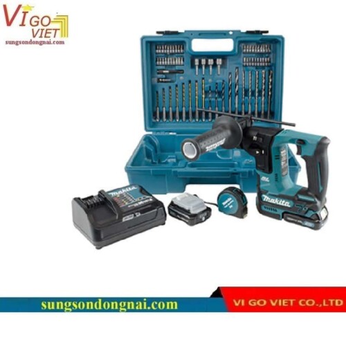 Máy khoan búa dùng pin Makita HR166DSAE1 12V