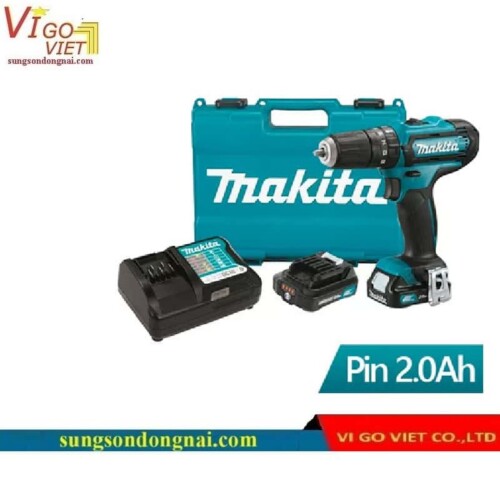 Máy khoan búa,vặn vít dùng pin Makita HP333DSAE