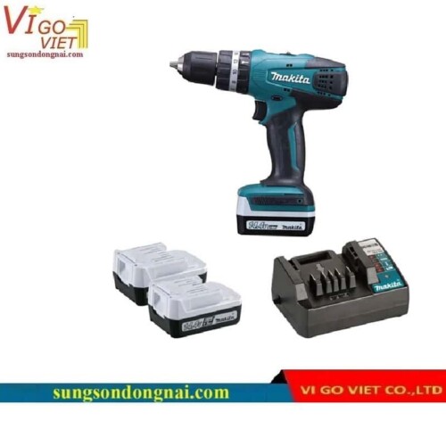 Máy khoan động lực dùng pin 14.4V Makita HP347D001