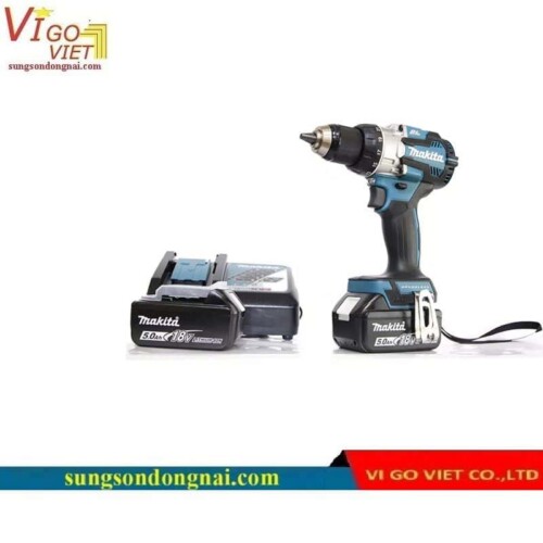 Máy khoan động lực dùng pin 18V Makita DHP489RTJ