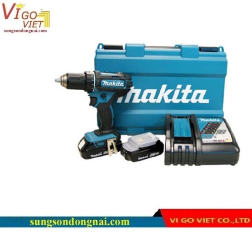 Máy khoan và vặn vít dùng pin Makita DDF482RAE