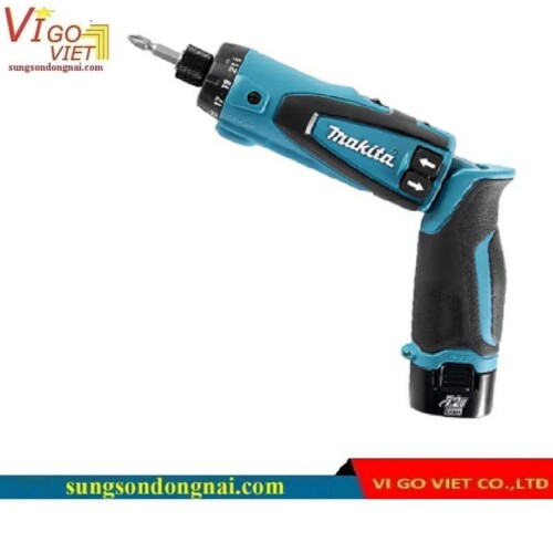 Máy khoan và vặn vít dùng pin Makita DF010DSE