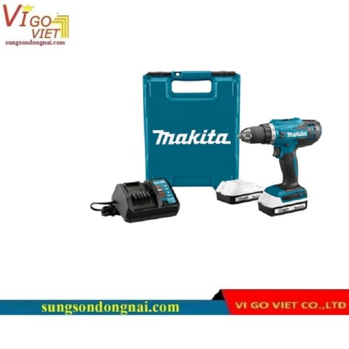 Máy khoan vặn vít dùng pin 18V Makita DF488DWAE
