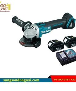 Máy mài góc dùng pin 18V Makita DGA408RTJ1 (18V:5Ah)