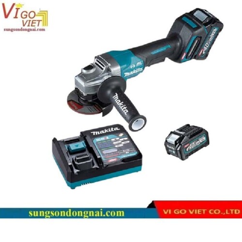 Máy mài góc dùng pin 40V XGT Makita GA011GM201