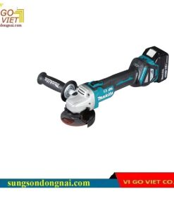 Máy mài góc dùng pin Makita DGA414RTE (100mm/công tắc trượt/AWS/BL) (18V)