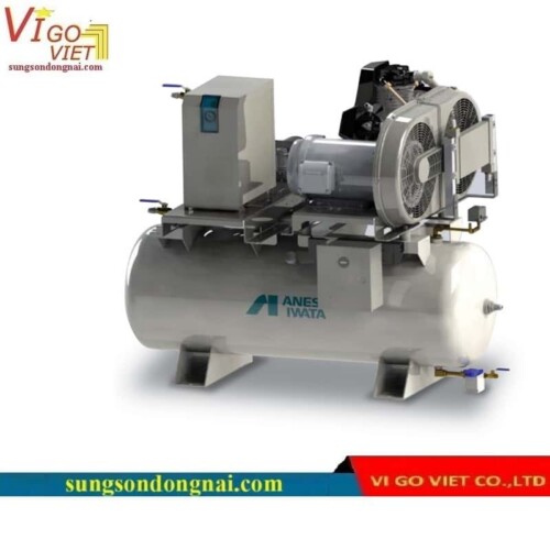 Máy nén khí OFT-FRD – Máy nén khí piston hành trình gắn bình chứa kèm máy sấy làm lạnh