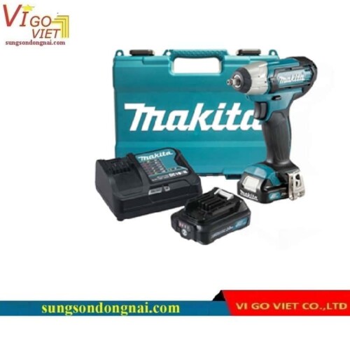 Máy siết bu lông dùng pin 12V Makita TW140DSAE