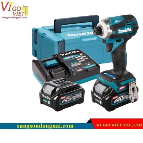 Máy vặn vít dùng pin 40V Max Makita TD001GM201