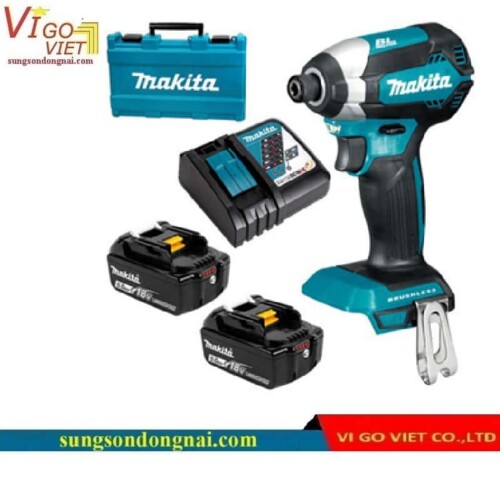 Máy vặn vít dùng pin Makita DTD153RTE (18V)
