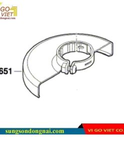 Nắp bảo vệ Ø100mm 1 600 A00 XU5