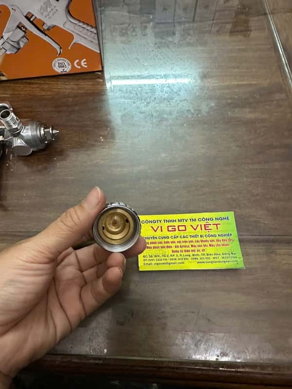 Nắp chụp súng phun sơn Yunica K-888G 1.5mm