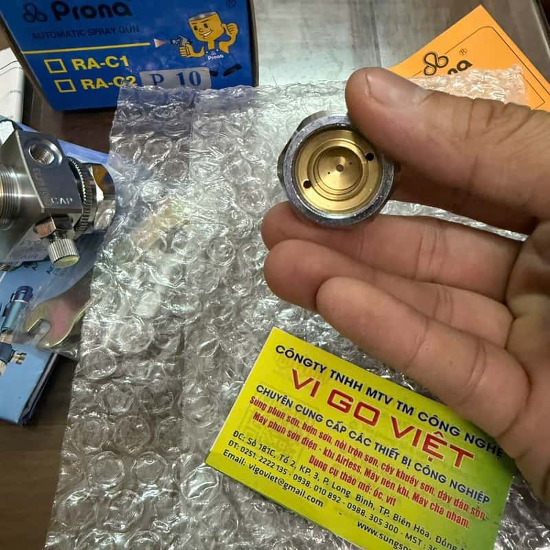 Nắp chụp gió súng phun sơn tự động RA-C2