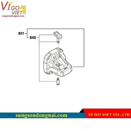 Vỏ hộp số 1 619 P12 186