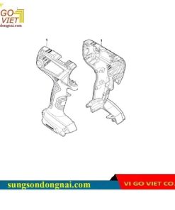 Vỏ máy sau 1619P10071