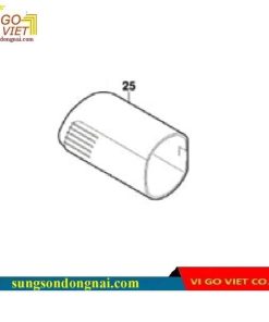 Vỏ máy sau 1619P09255