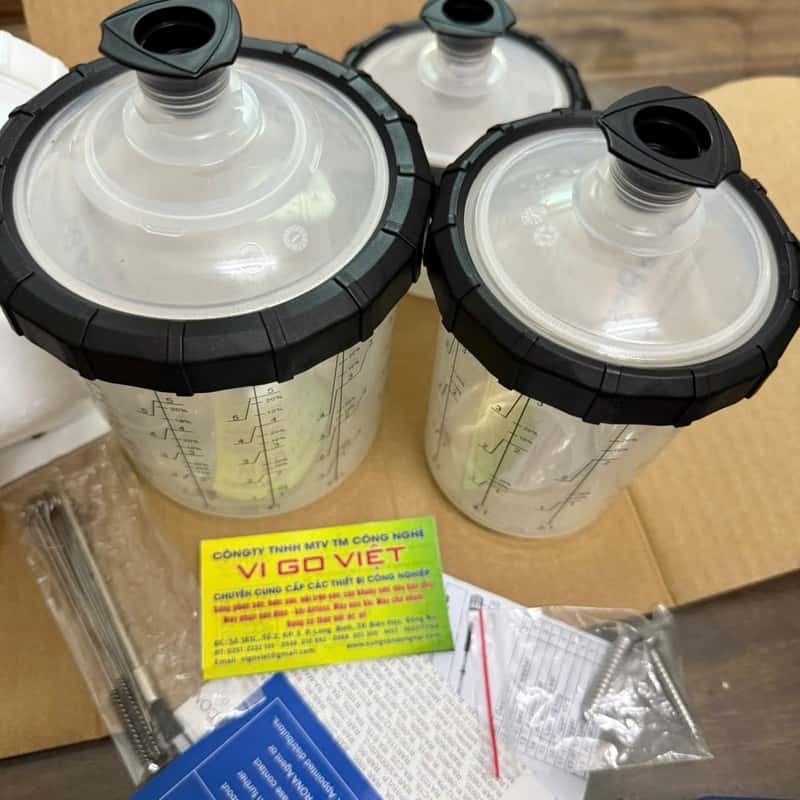 Cốc chứa sơn súng phun sơn R-4630N
