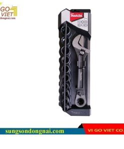 Bộ mỏ lết 11 chi tiết xuyên tâm Makita B-65458