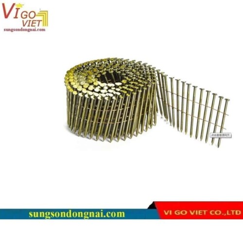 Đinh cuộn – Coil Nails dùng cho súng bắn đinh cuộn (Coil Nail Gun/Air Coil Nailer).