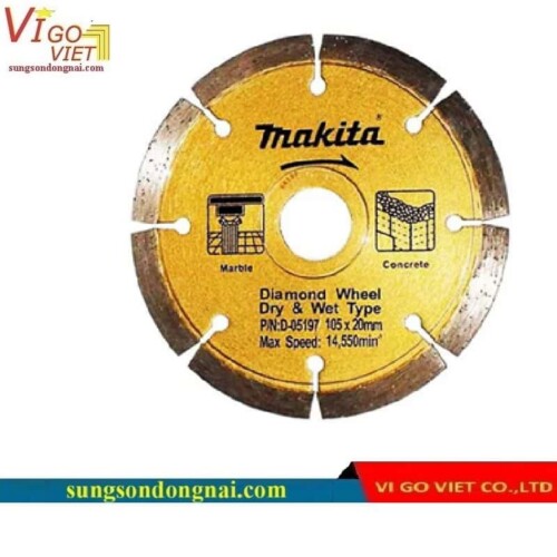 Lưỡi cắt kim cương Makita D-05197 105 x 1.6 x 20mm