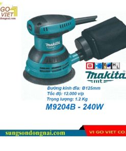 Máy chà nhám rung tròn Makita M9204B ( 240W )