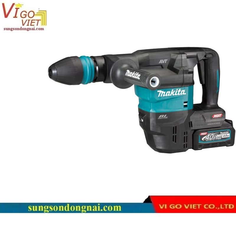 Máy đục bê tông dùng pin Makita HM001GM202 (CHUÔI GÀI SDS-MAX/AWS/BL)(40V MAX)
