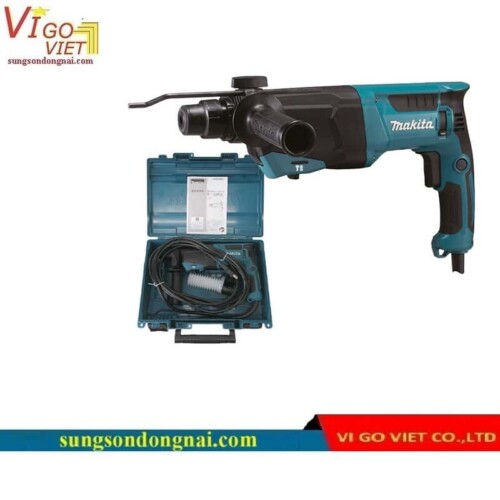 Máy khoan búa 3 chức năng 800W Makita HR2670
