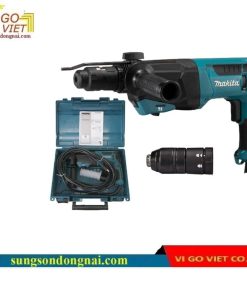 Máy khoan búa 3 chức năng 800W Makita HR2670FT (Thay đầu nhanh)