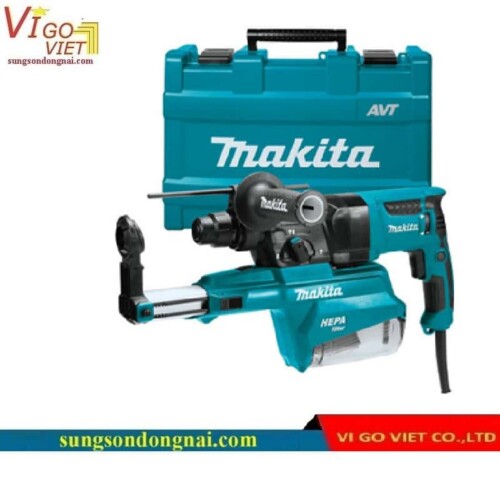 Máy khoan đa năng tự hút bụi Makita HR2651T