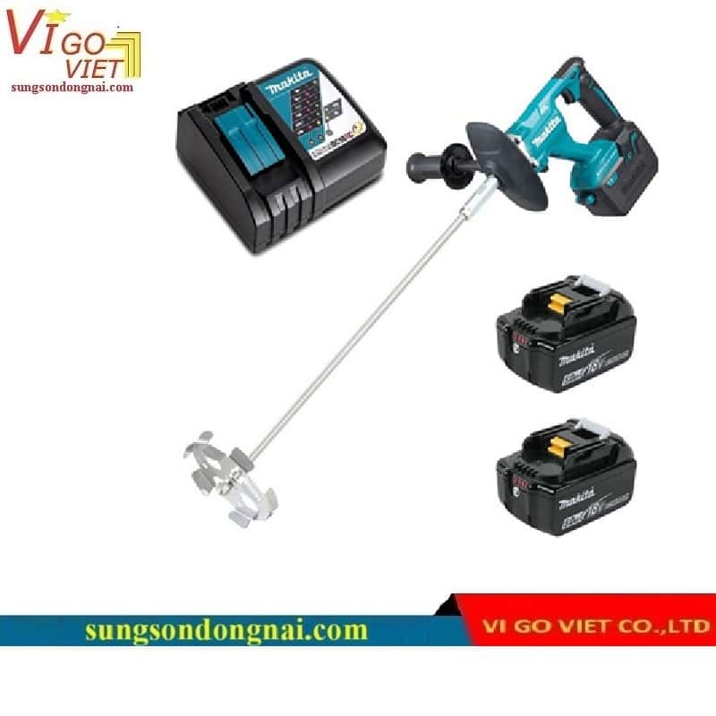 Máy trộn sơn dùng pin Makita DUT130RTE (BL) (18V)