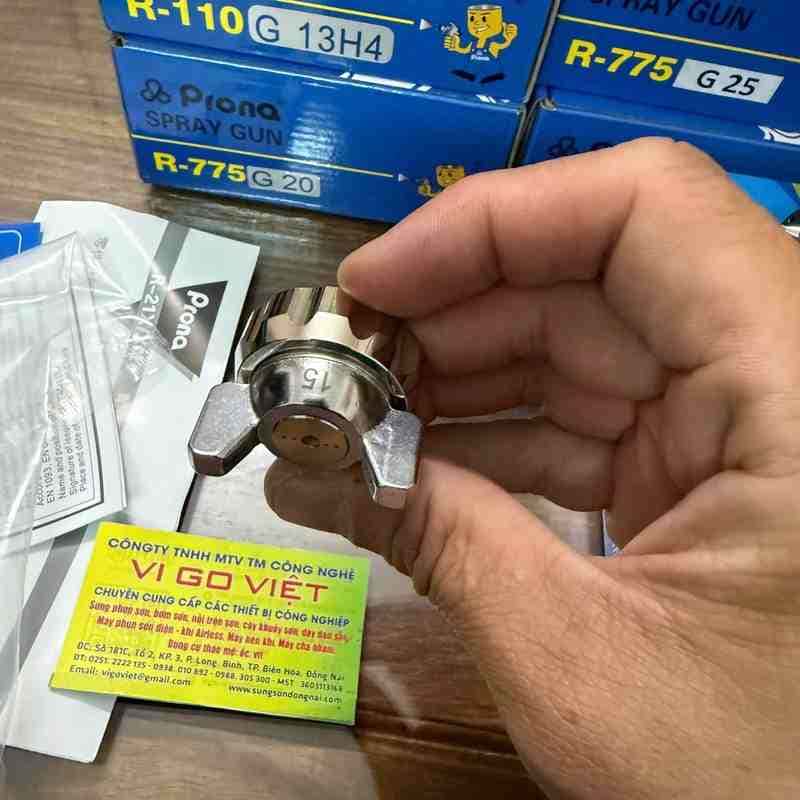 Nắp chụp súng phun sơn R-21X-G15 Prona 1.5mm