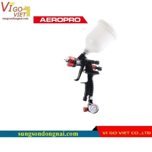 Súng phun sơn khí nén AEROPRO A608 Professional 1.3mm Nozzle