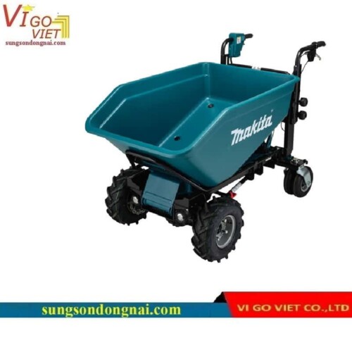 Xe vận chuyển hàng hóa dùng pin 2x18V Makita DCU602Z (Tự động nghiêng đổ)